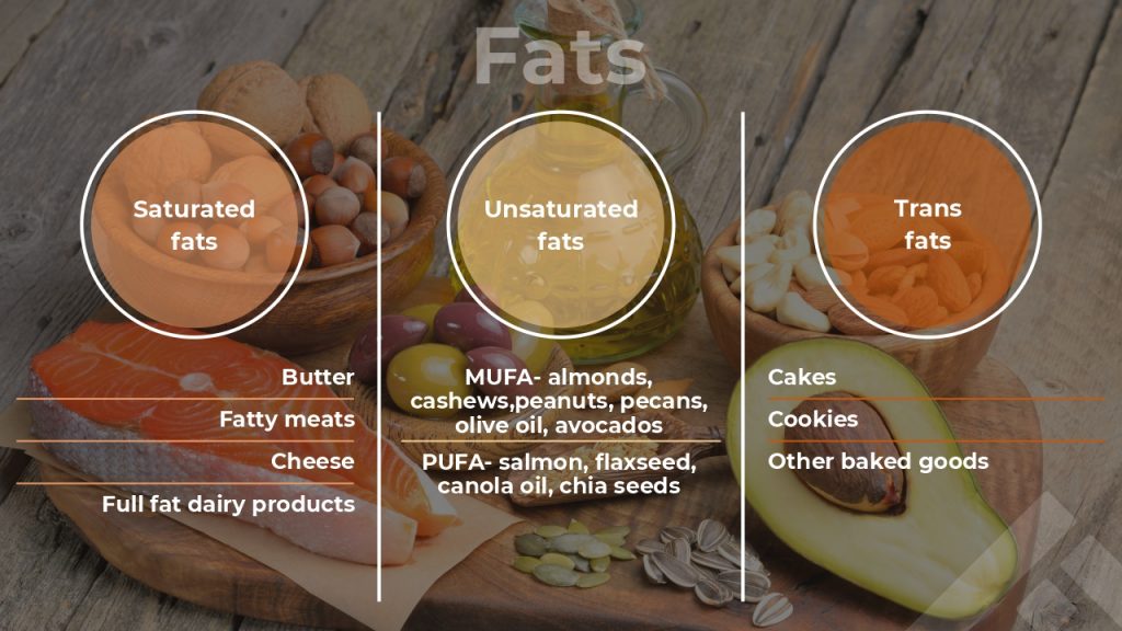 what are the sources of fats