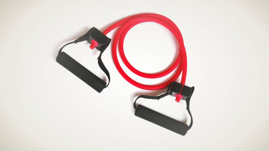 Types of resistance bands: Resistance tube band