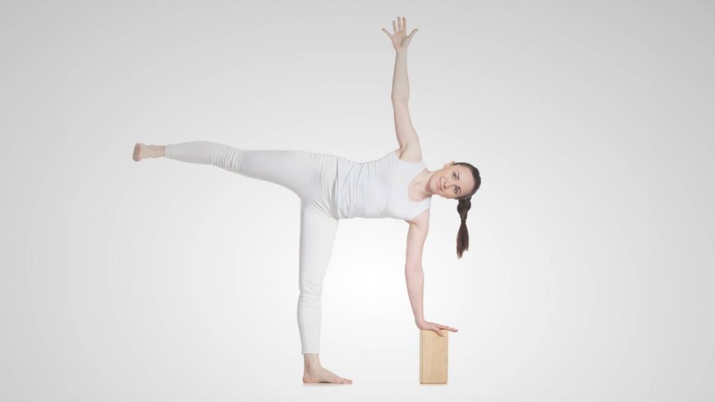 How to use yoga block for balance