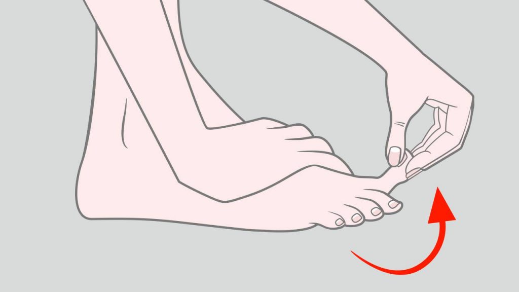 Exercises for plantar fasciitis: Toe stretch