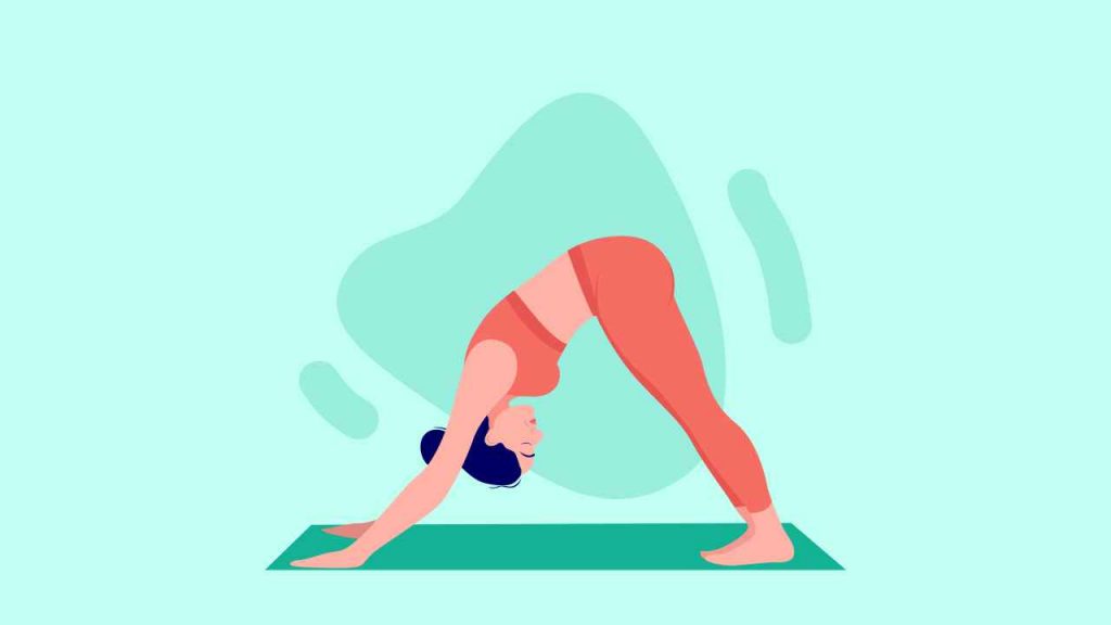 Adhomukha Svanasana (Down dog pose)