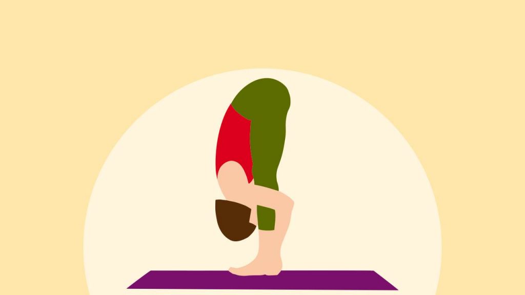 Hastapadasana (Hands to leg pose)