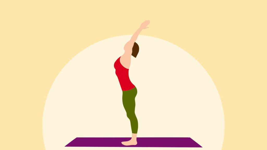 Hasta Uttanasana (Raised arm pose)
