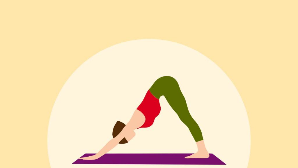 Adho Mukha Svanasana (Downward dog pose)