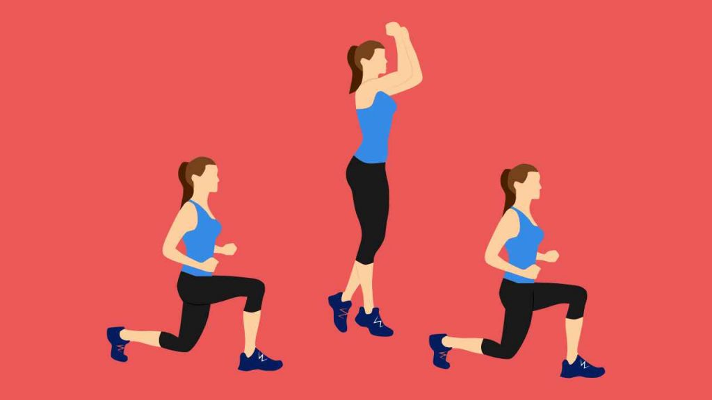 jump lunges