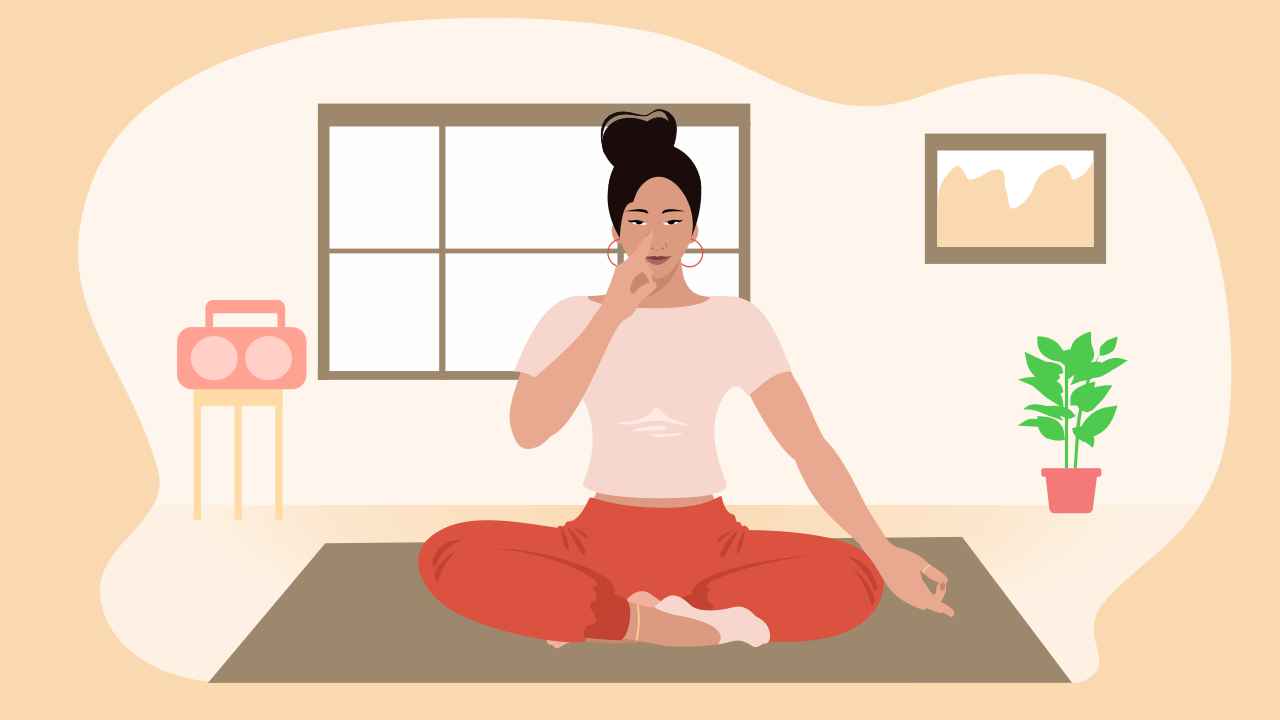 Second Traditional Pranayama: How to Practice Surya Bhedana Pranayama