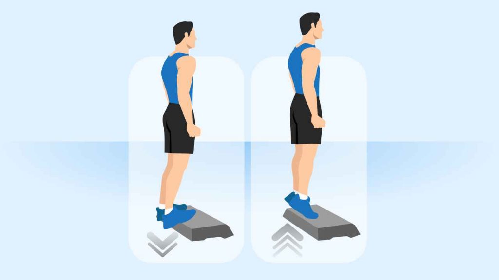 Explosive training exercises for runners: Speed calf raises